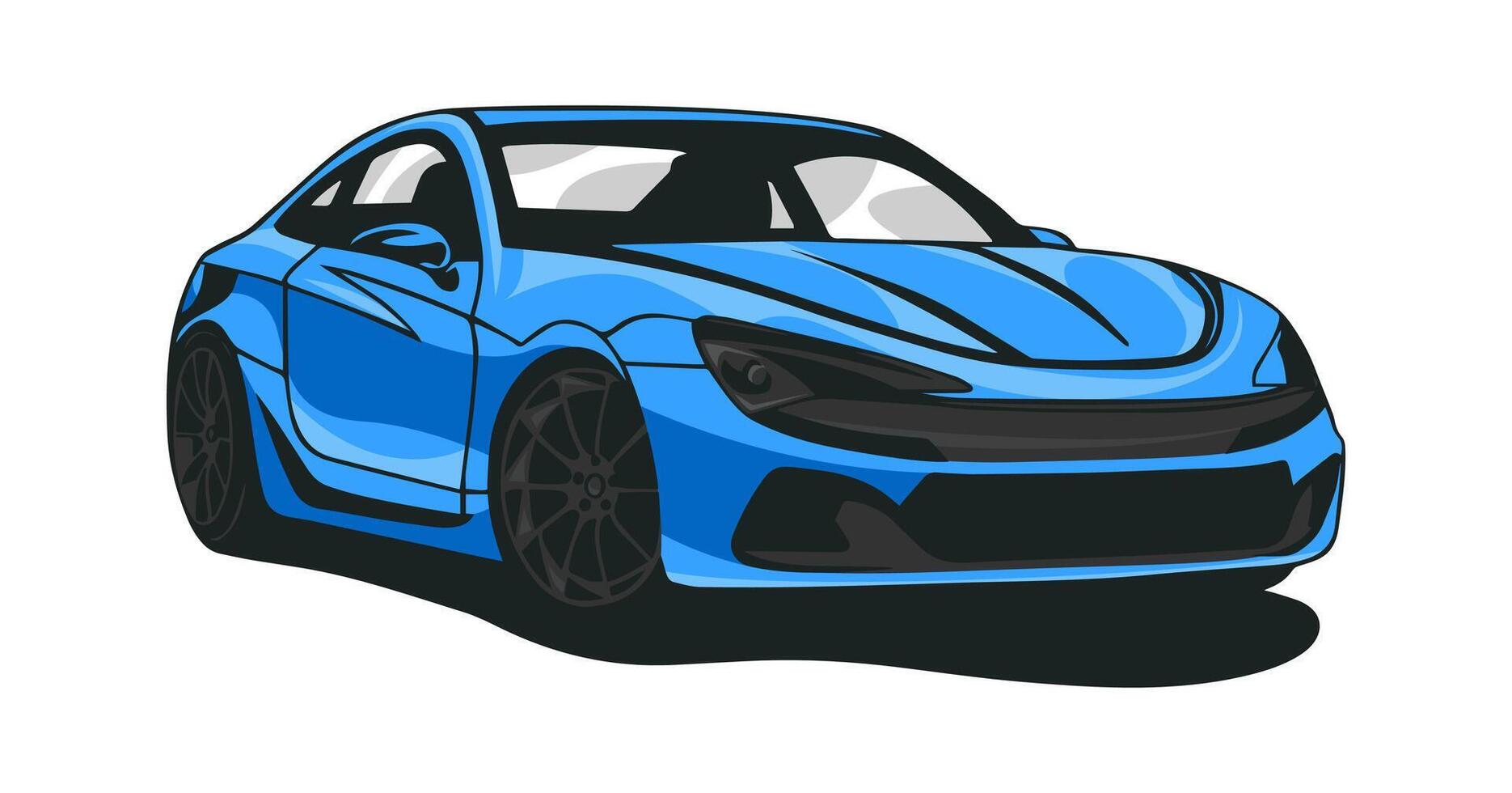 Elegant Car illustration, car design for conceptual design vector