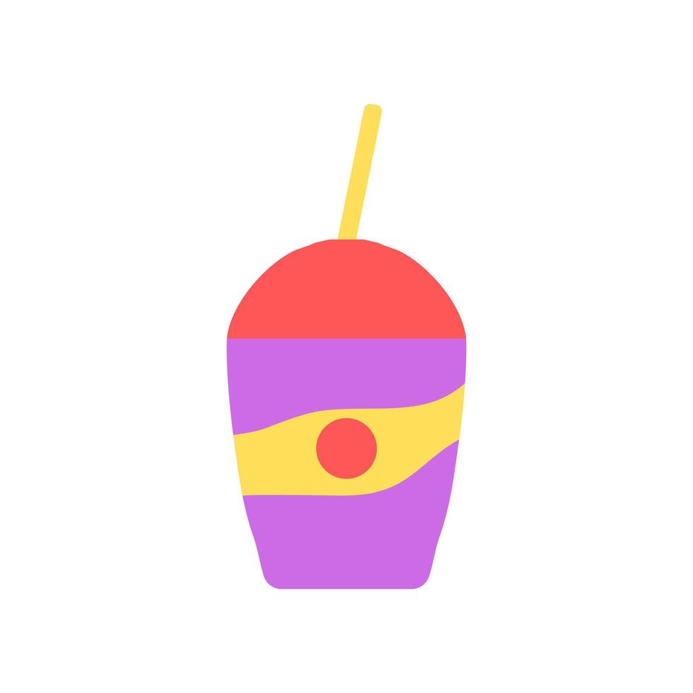 Simple soft drink design illustration vector