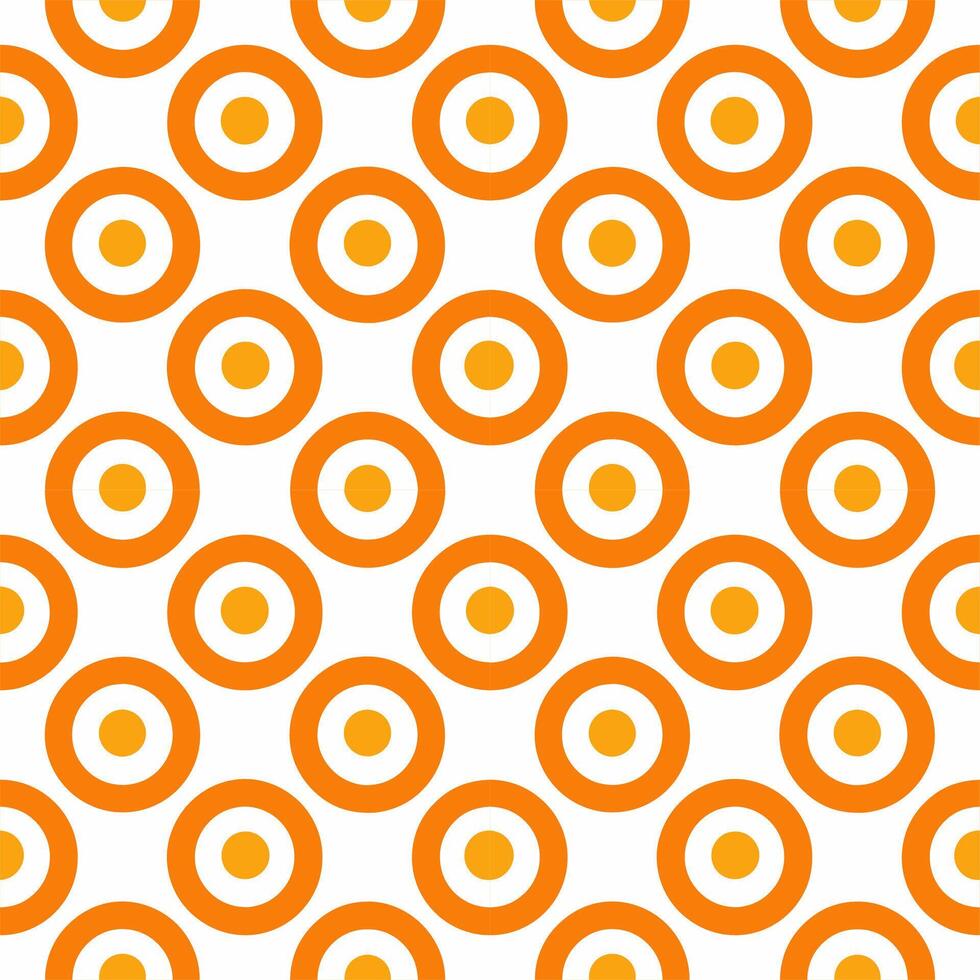 A seamless pattern of colorful circles in slightly, creating a vibrant, playful, and dynamic design. vector