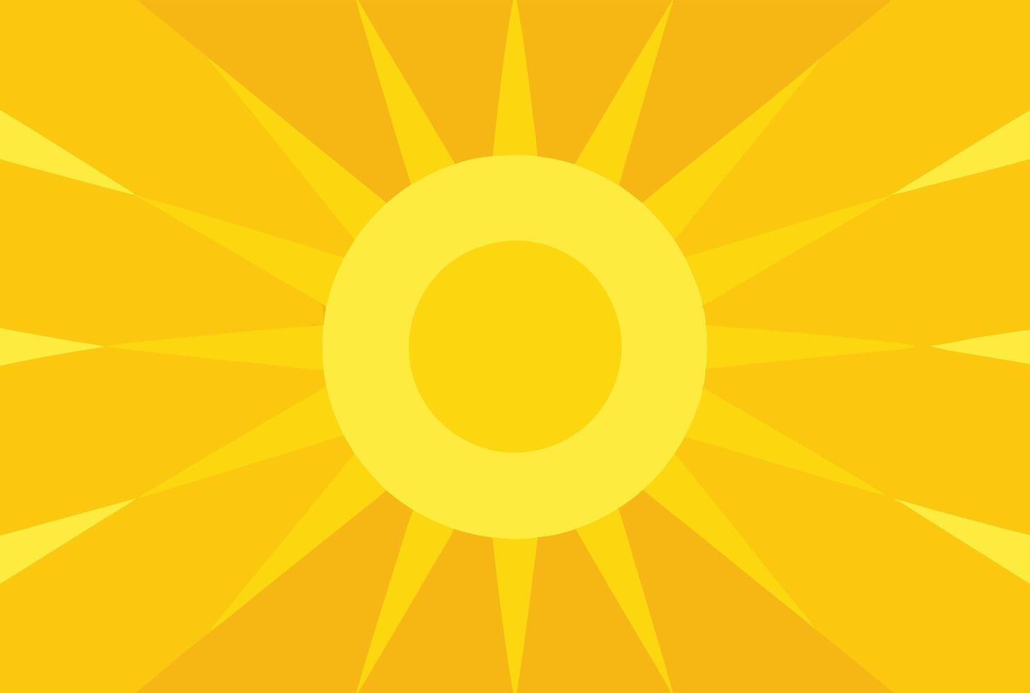 Sunshine yellow abstract background with smooth curves and light gradients. Perfect for bright, cheerful designs. vector