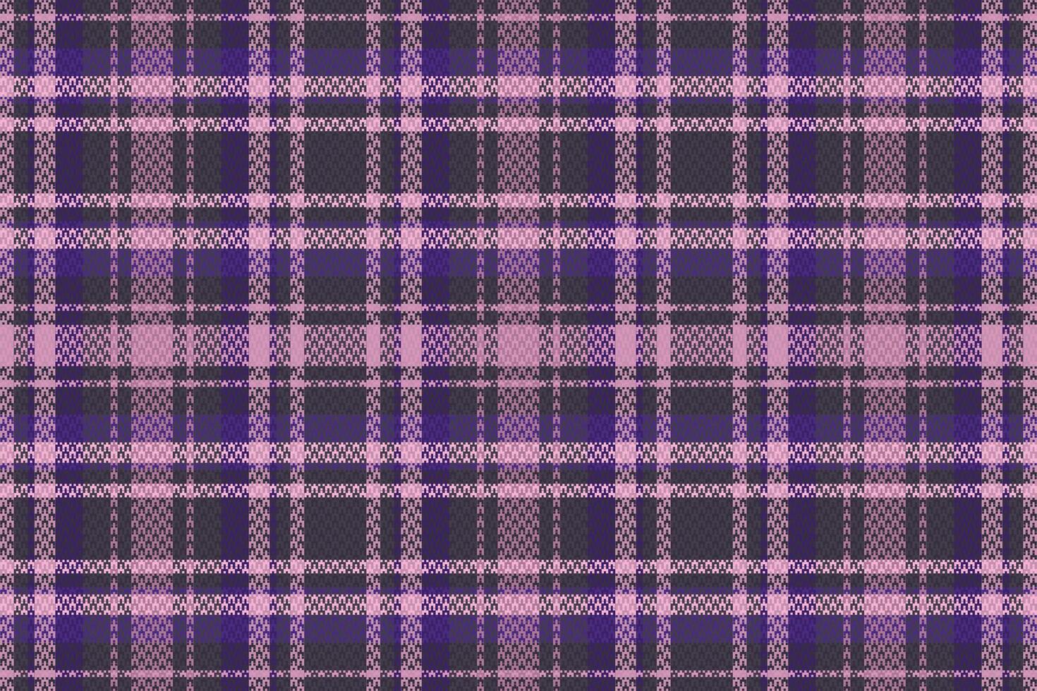 Tartan plaid pattern with texture. vector