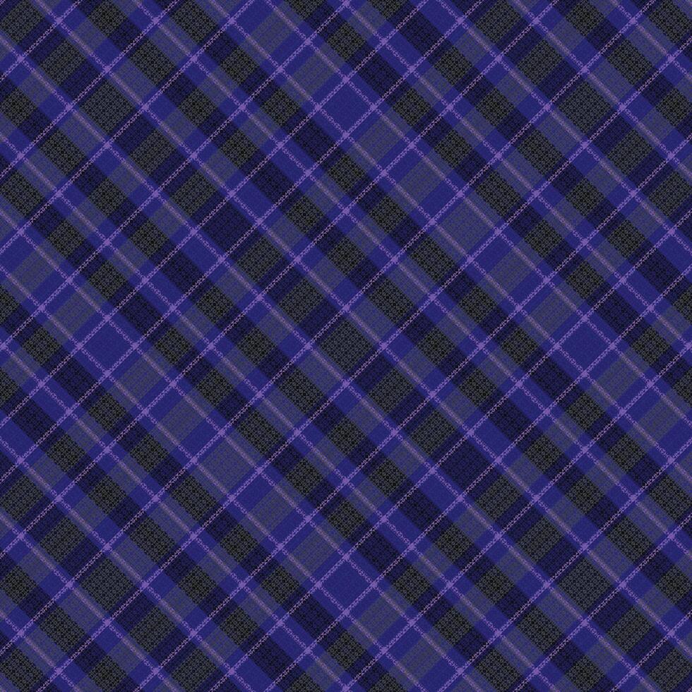Tartan plaid pattern with texture. vector