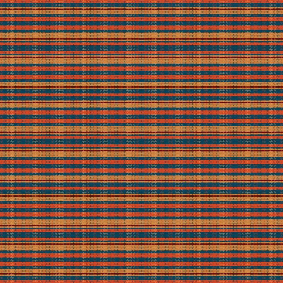 Tartan plaid pattern with texture. vector