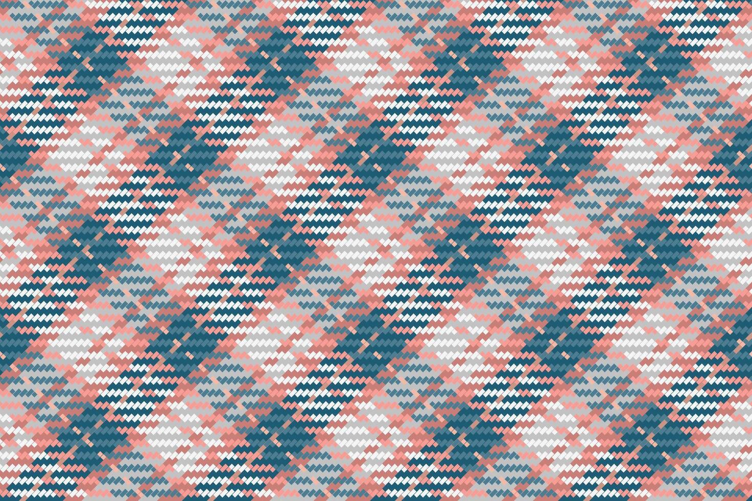 Tartan plaid pattern with texture and summer color. vector
