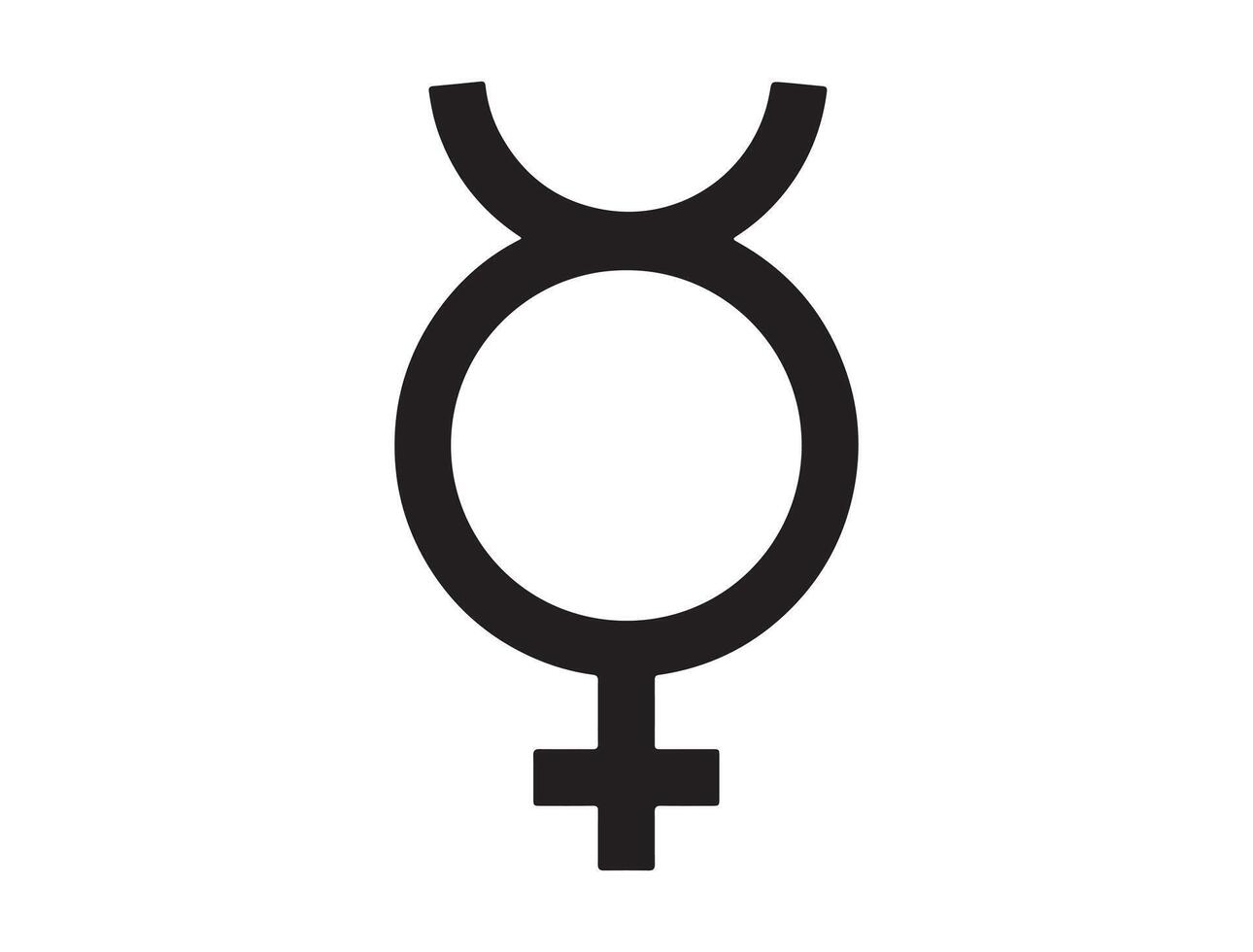 Solar system symbol silhouette on white background vector