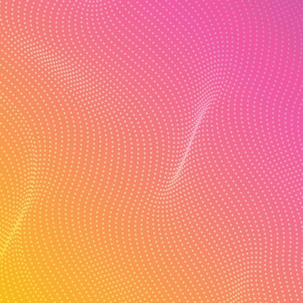 abstract backgrounds with halftone pattern in colors vector