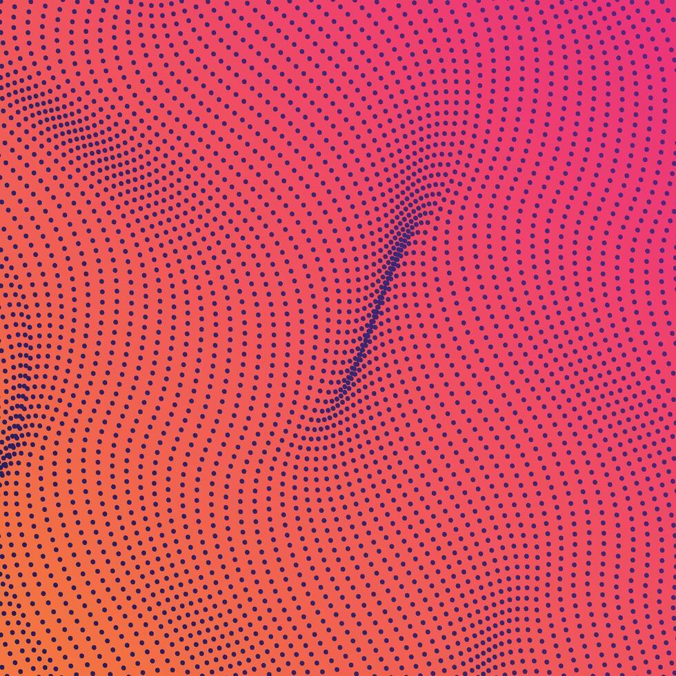 abstract backgrounds with halftone pattern in colors vector