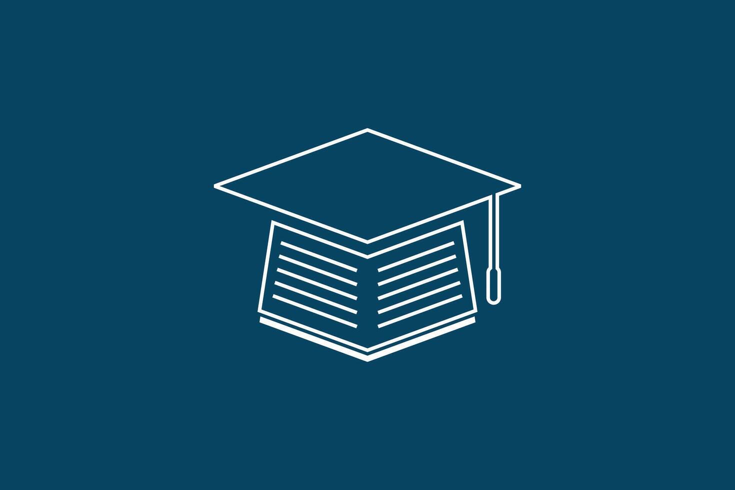 education design with college badge vector