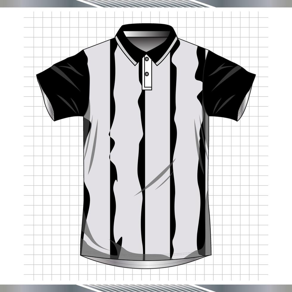 Background , jersey sport shirt template design for soccer Sport, basket ball, running uniform in front view, Shirt mockup , design very simple and easy to custom vector