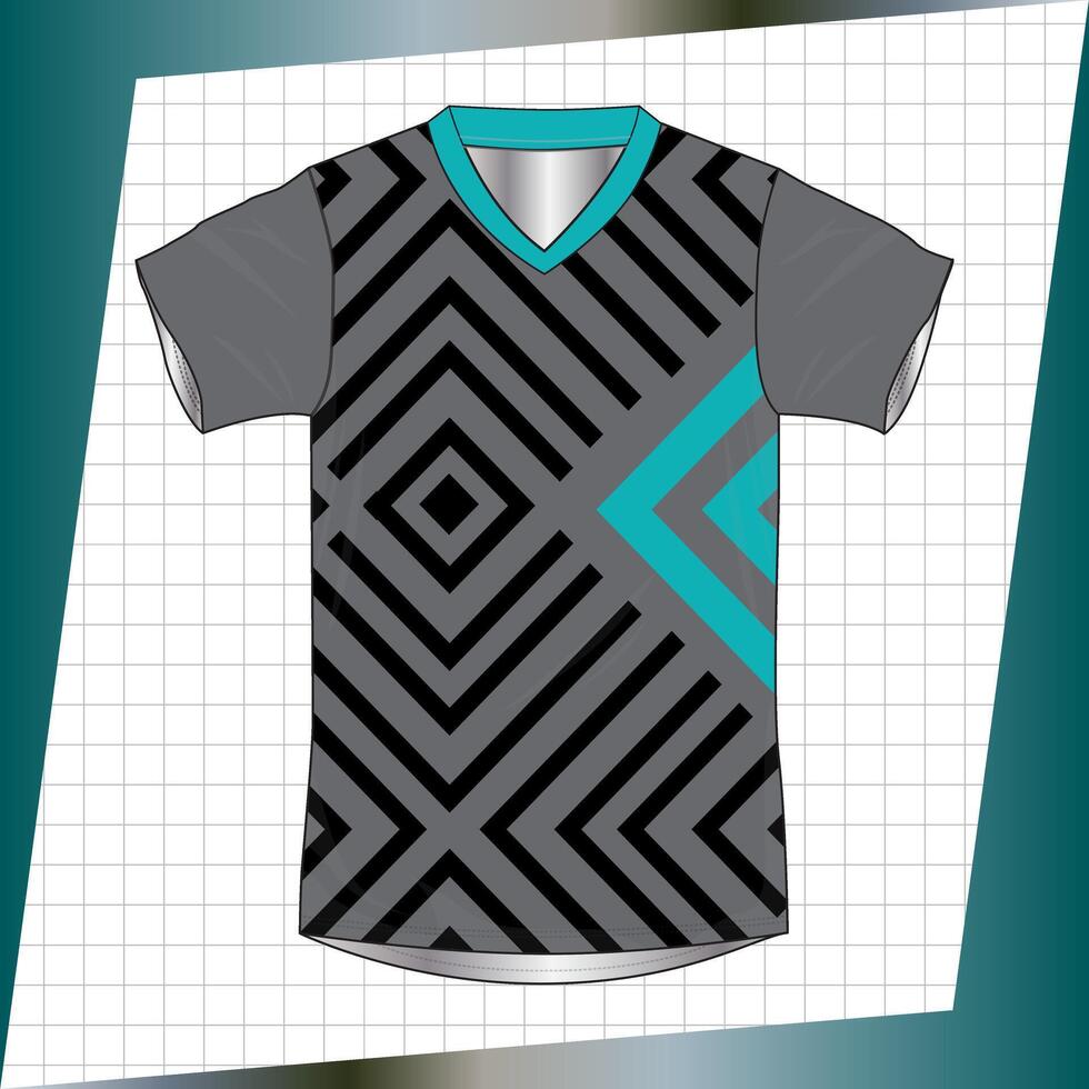 Background , jersey sport shirt template design for soccer Sport, basket ball, running uniform in front view, Shirt mockup , design very simple and easy to custom vector