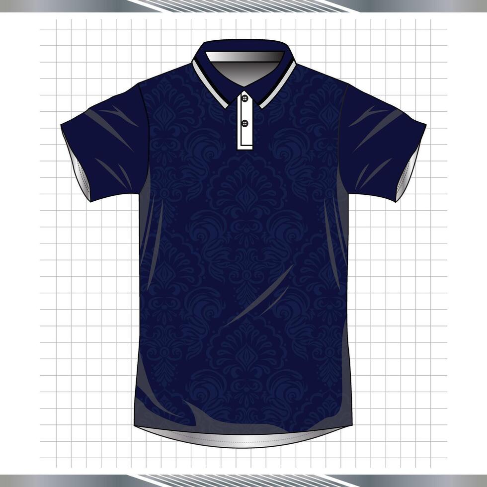 Background , jersey sport shirt template design for soccer Sport, basket ball, running uniform in front view, Shirt mockup , design very simple and easy to custom vector