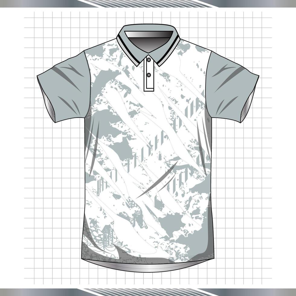 Background , jersey sport shirt template design for soccer Sport, basket ball, running uniform in front view, Shirt mockup , design very simple and easy to custom vector