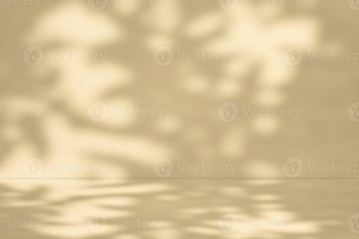 Light Beam and Shadow in the Beige Room Background photo