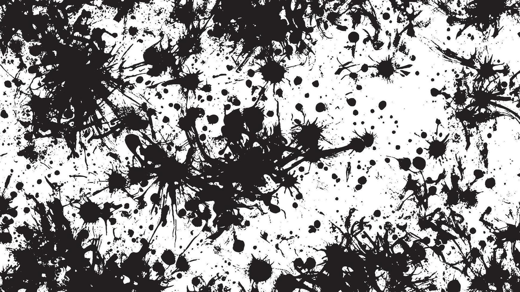 Black Grunge Style Texture on White Background for Creative Overlays vector