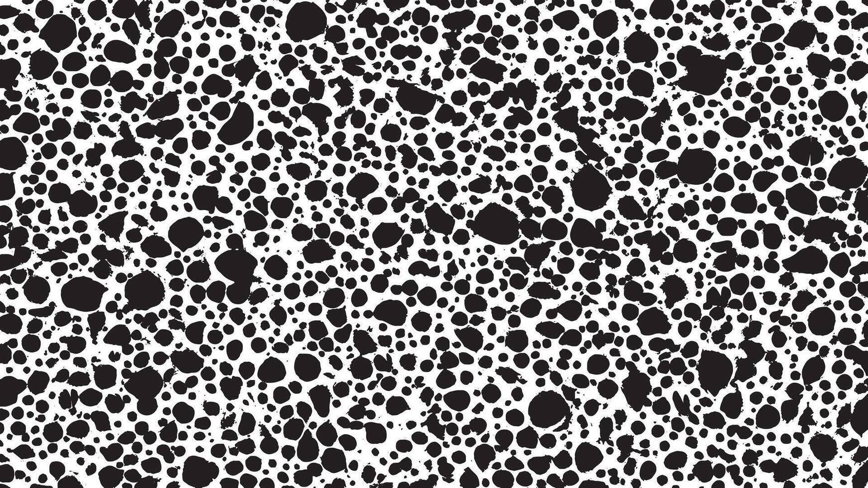 White Background with Monochrome Black Grunge Effect for Overlay Textures vector