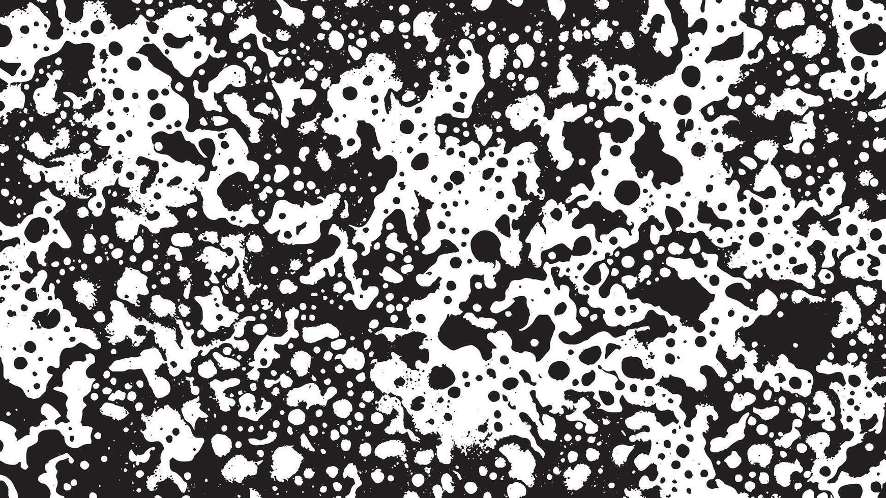 Black Grunge Style Texture on White Background for Creative Overlays vector