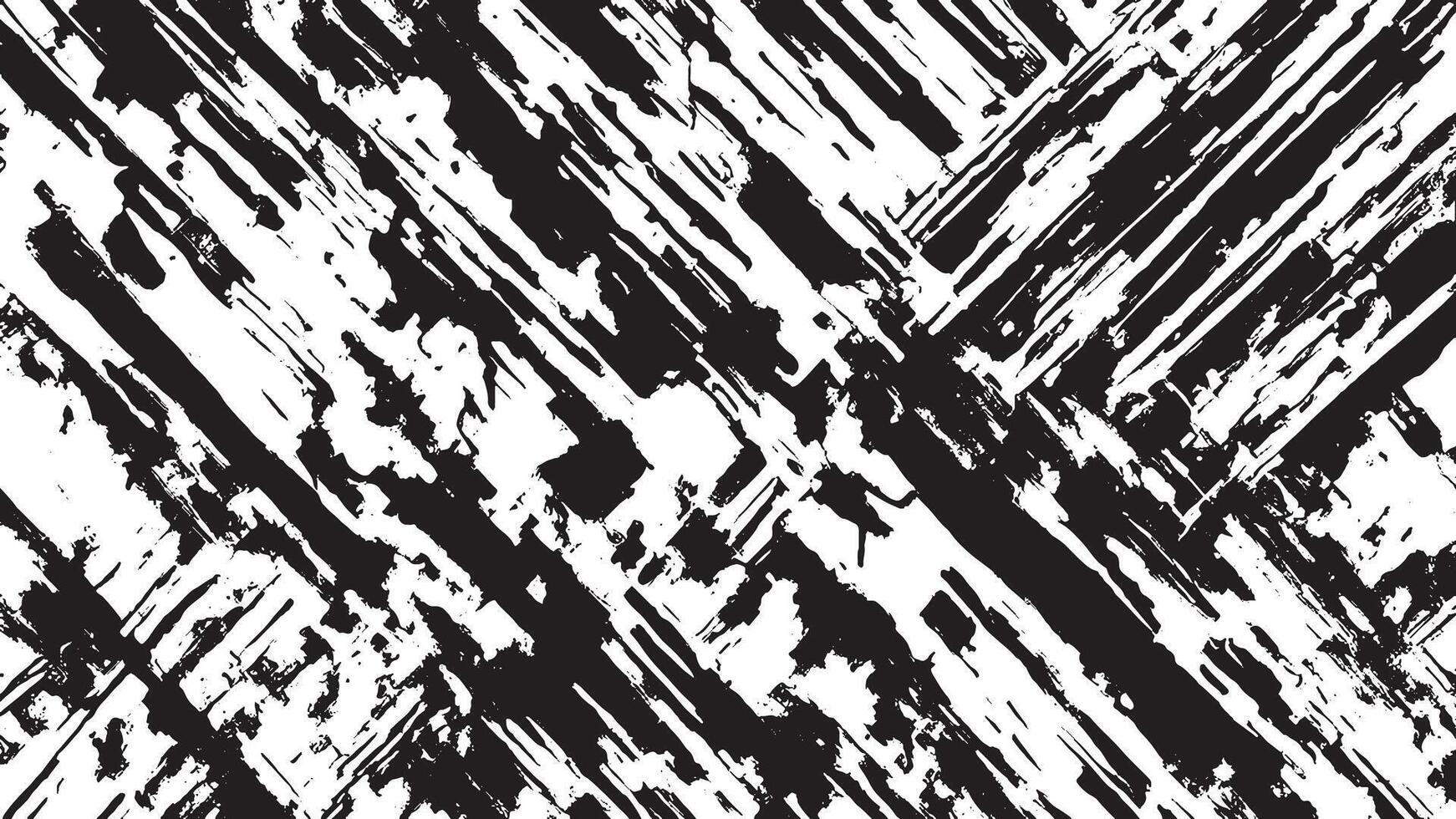 White Background with Monochrome Black Grunge Effect for Overlay Textures vector