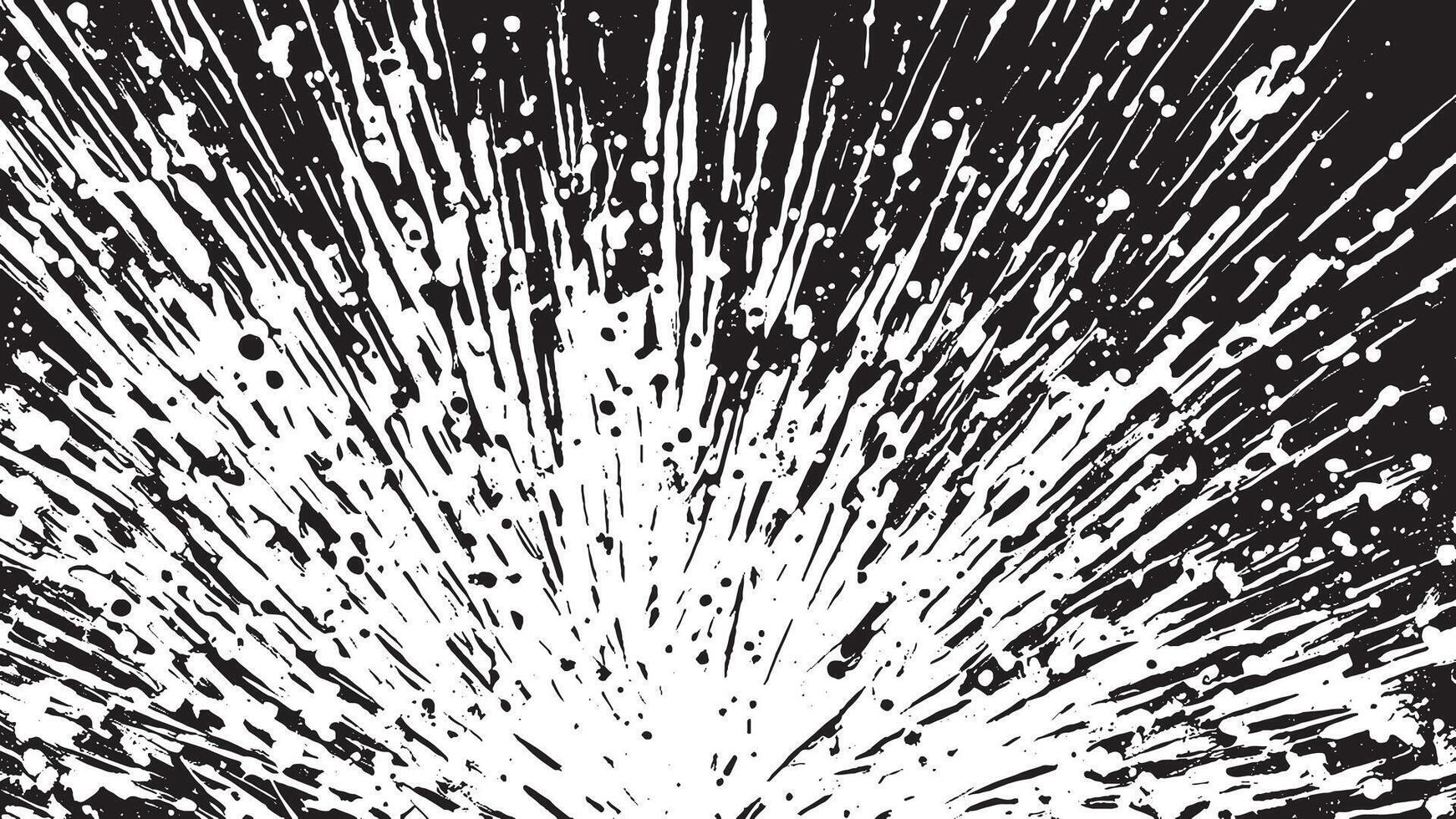 Black Grunge Style Texture on White Background for Creative Overlays vector