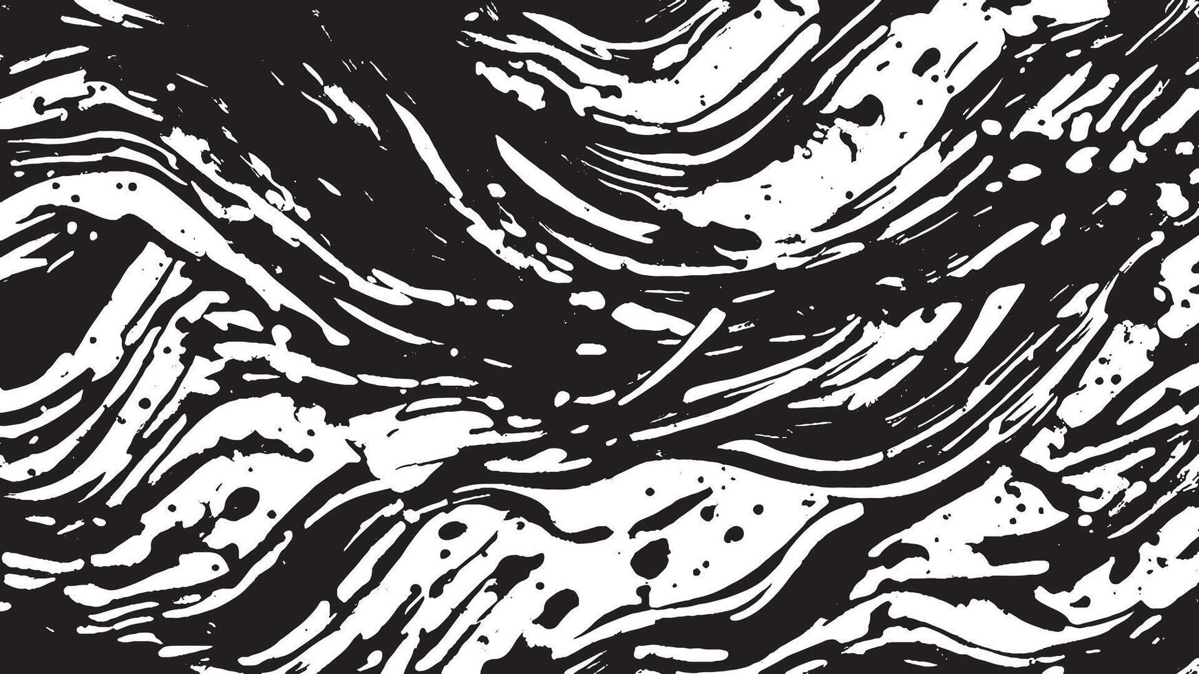Black Grunge Style Texture on White Background for Creative Overlays vector