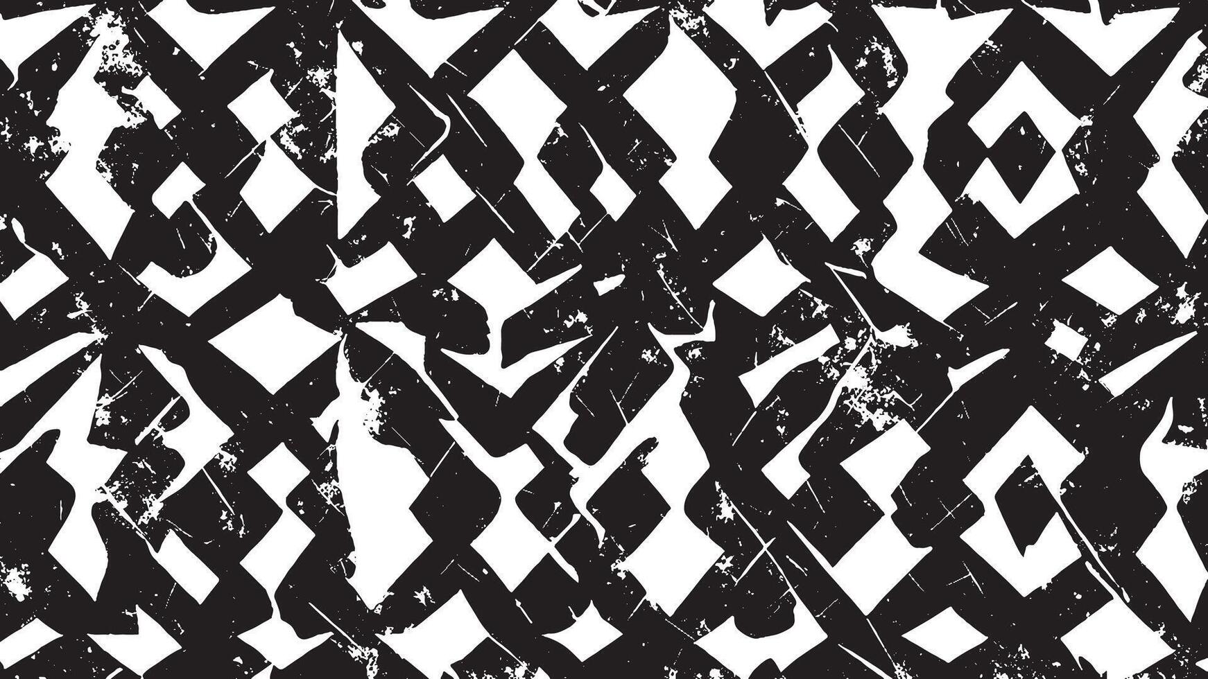 Black Grunge Style Texture on White Background for Creative Overlays vector