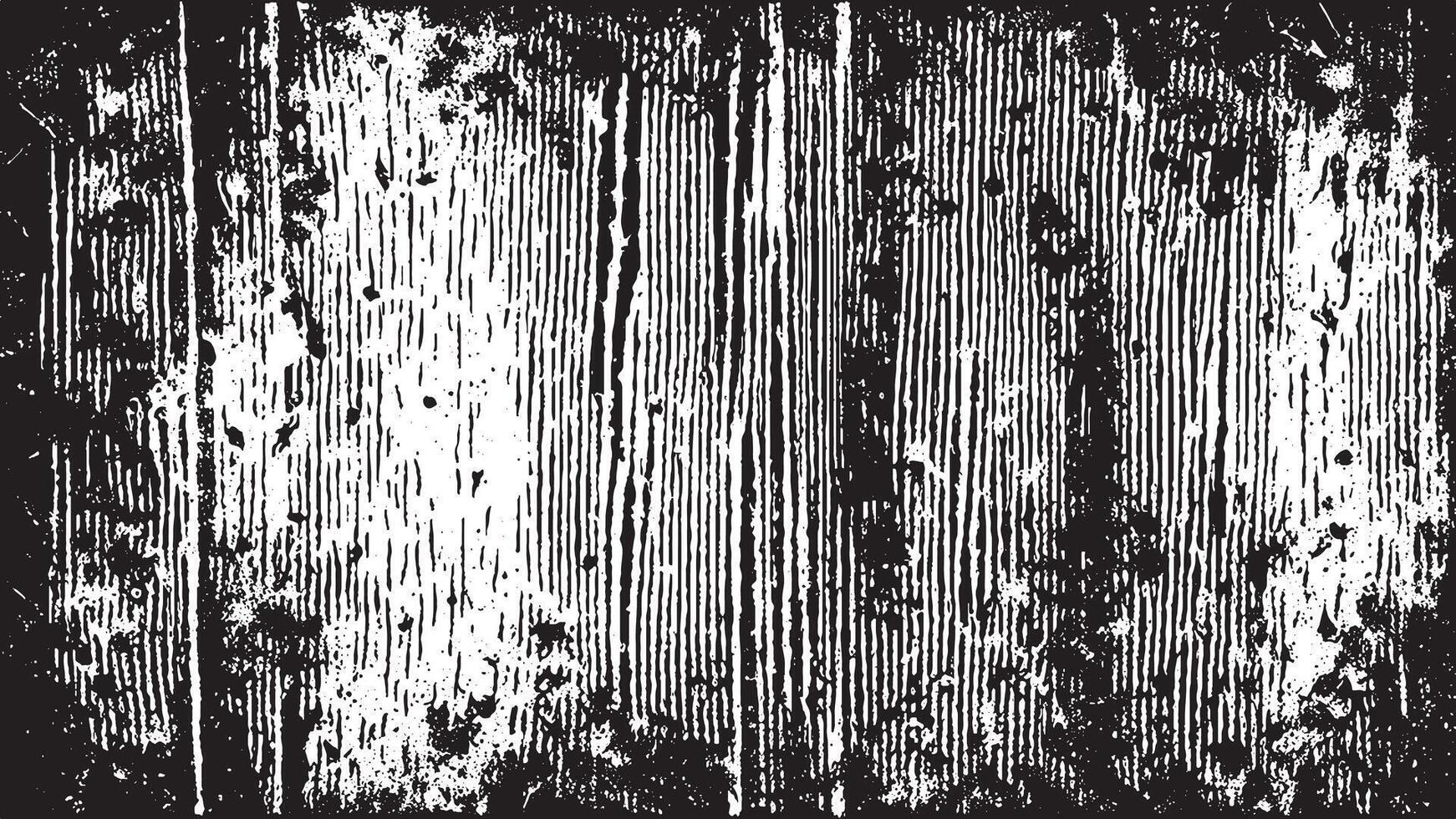 Abstract Black Grunge Texture on White Background for Overlay Designs vector