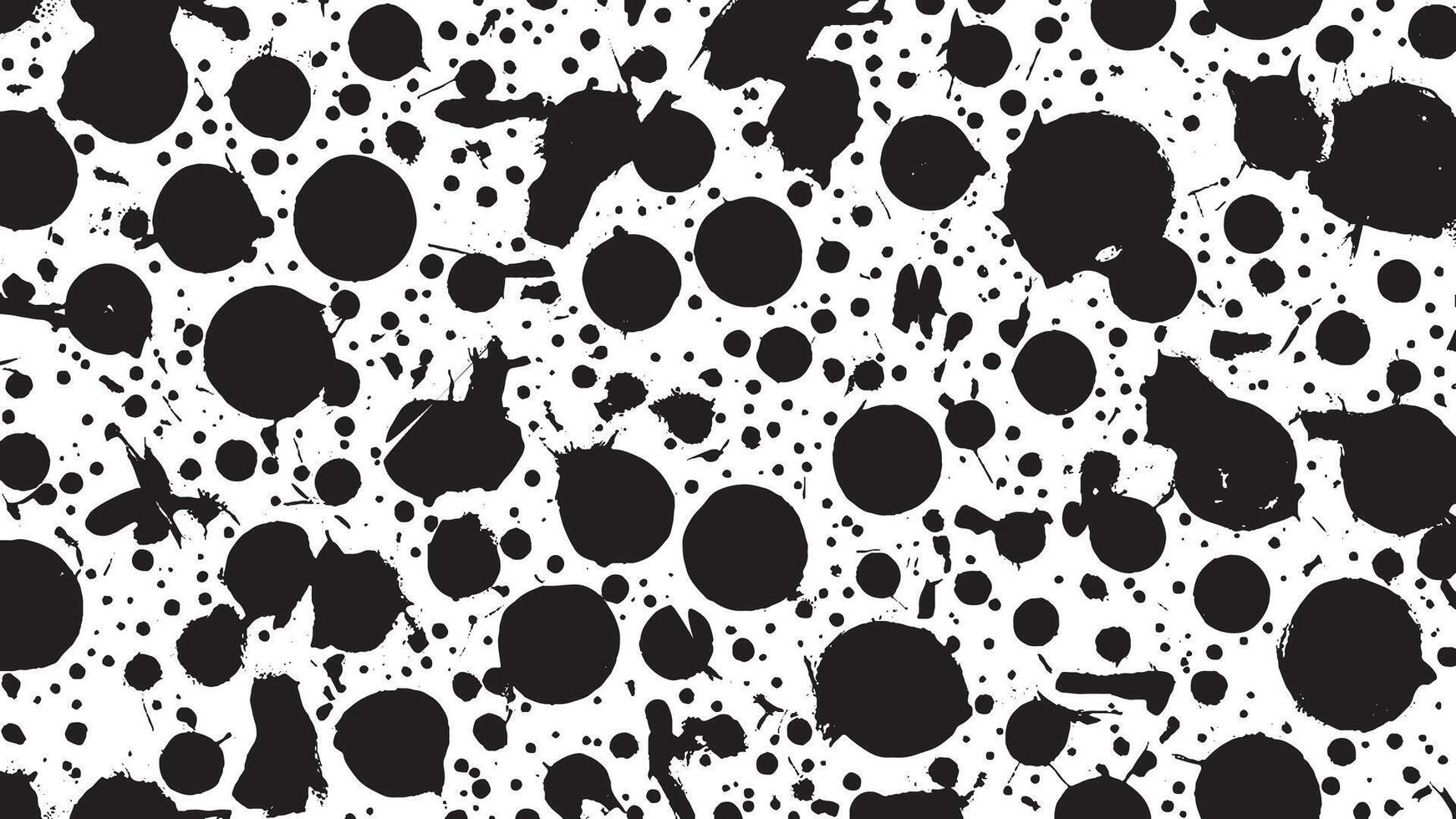 Abstract Black Grunge Texture on White Background for Overlay Designs vector