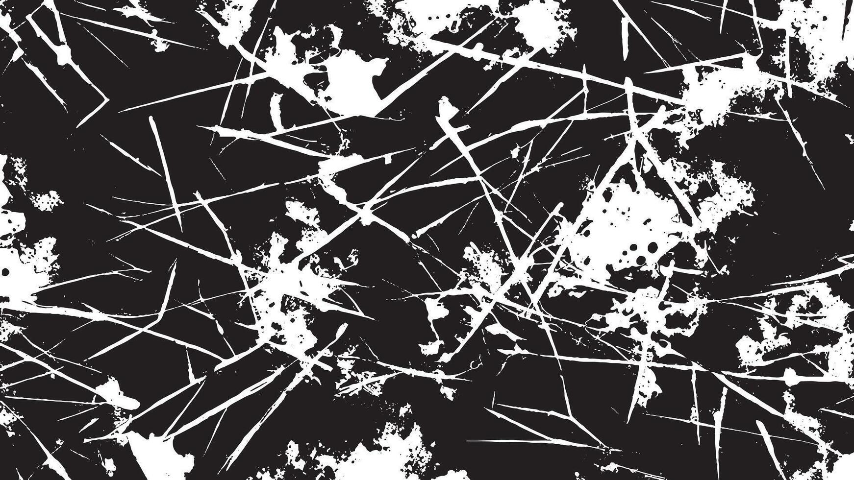 Abstract Black Grunge Texture on White Background for Overlay Designs vector