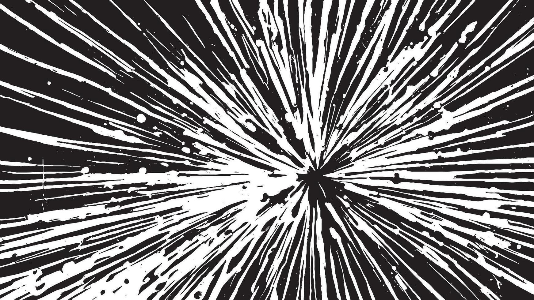 Black Grunge Effect on White Background for Textural Backgrounds vector