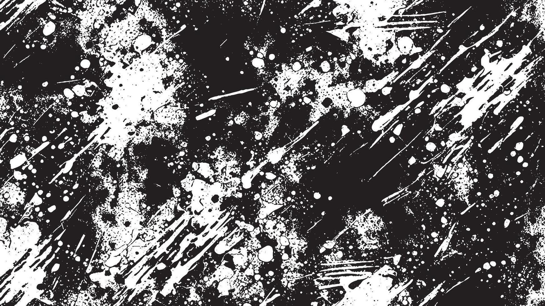 Abstract Black Grunge Texture on White Background for Overlay Designs vector