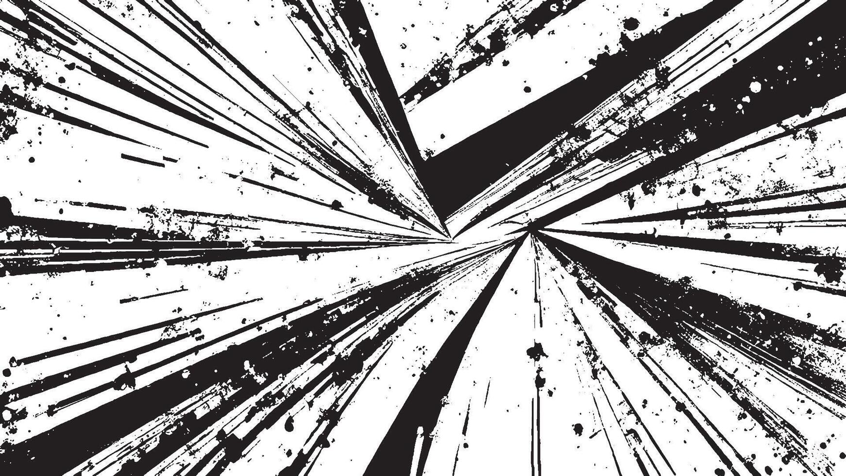 High-Resolution Black Grunge Style Art Overlay Texture for Backgrounds vector
