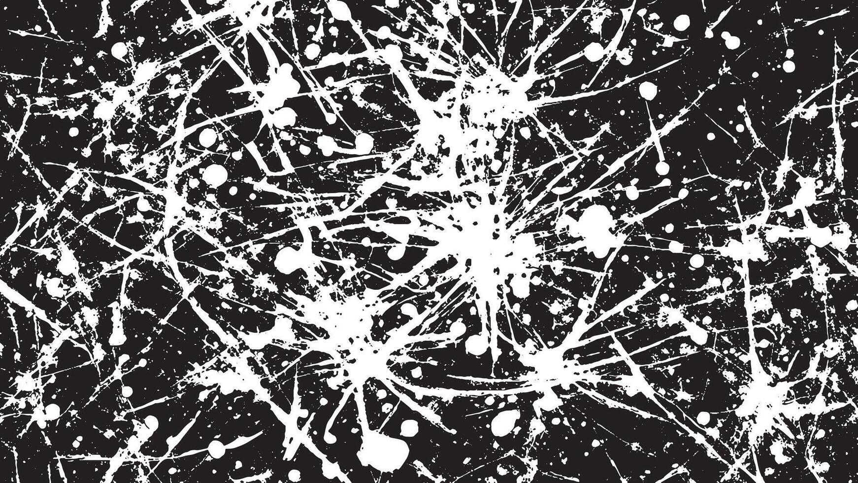 Abstract Black Grunge Texture on White Background for Overlay Designs vector