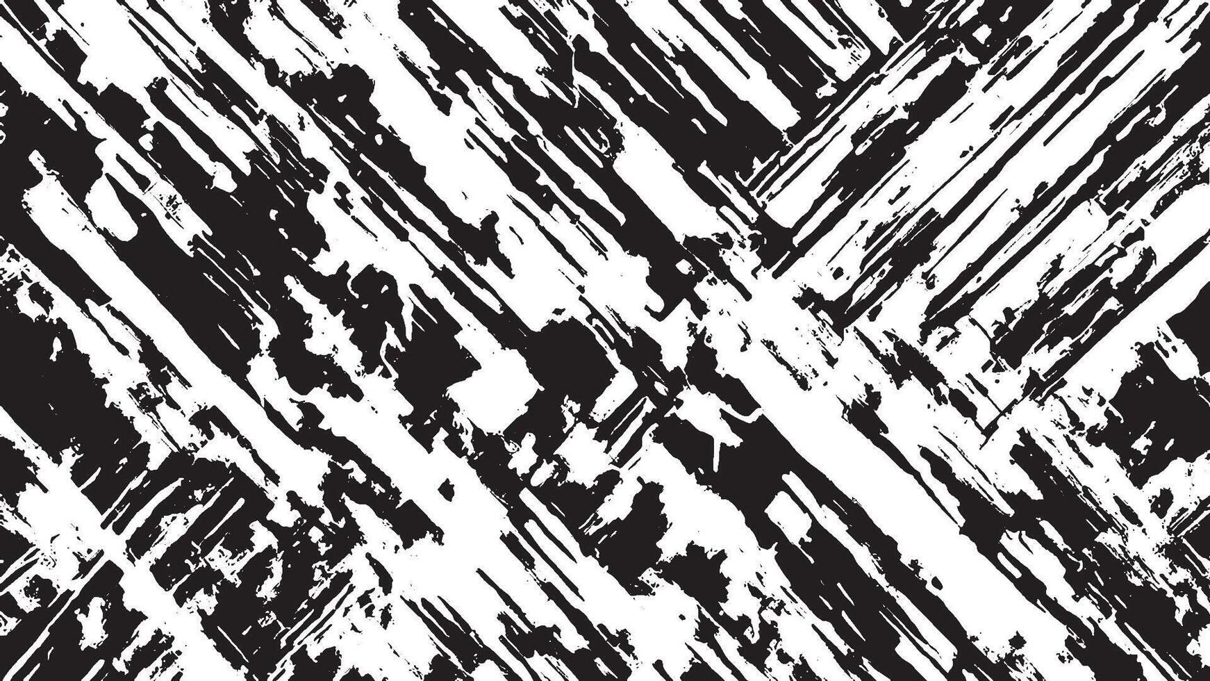 Detailed Black Grunge Texture on White Background for Textures and Overlays vector