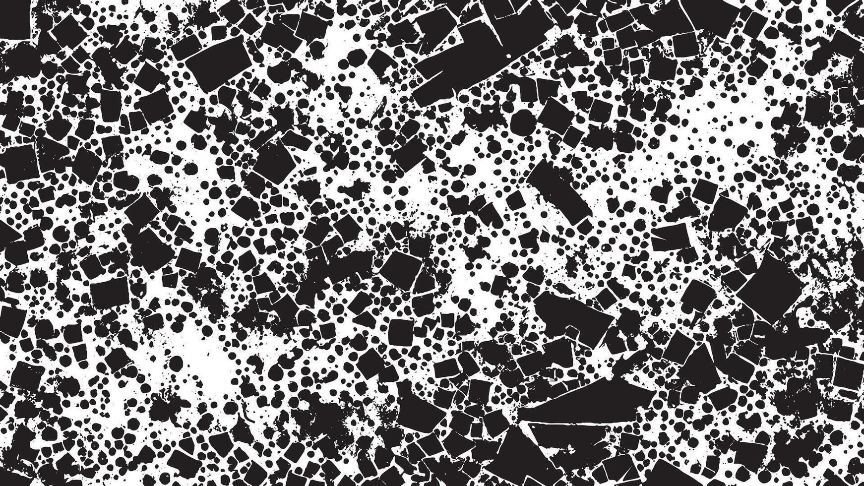 Black Grunge Effect on White Background for Textural Backgrounds vector