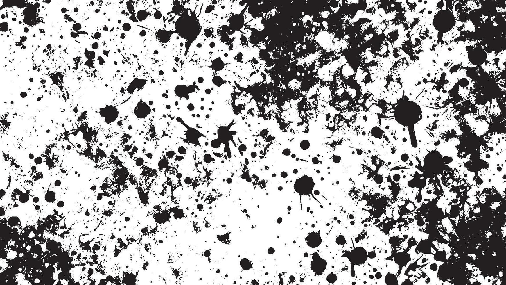 Abstract Black Grunge Texture on White Background for Overlay Designs vector