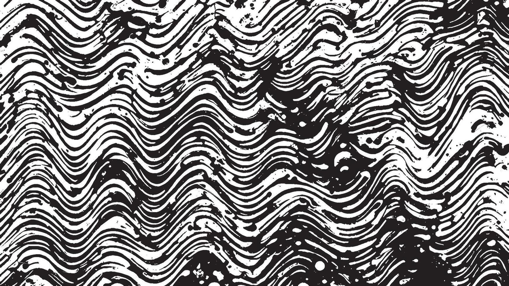 High-Resolution Black Grunge Style Art Overlay Texture for Backgrounds vector