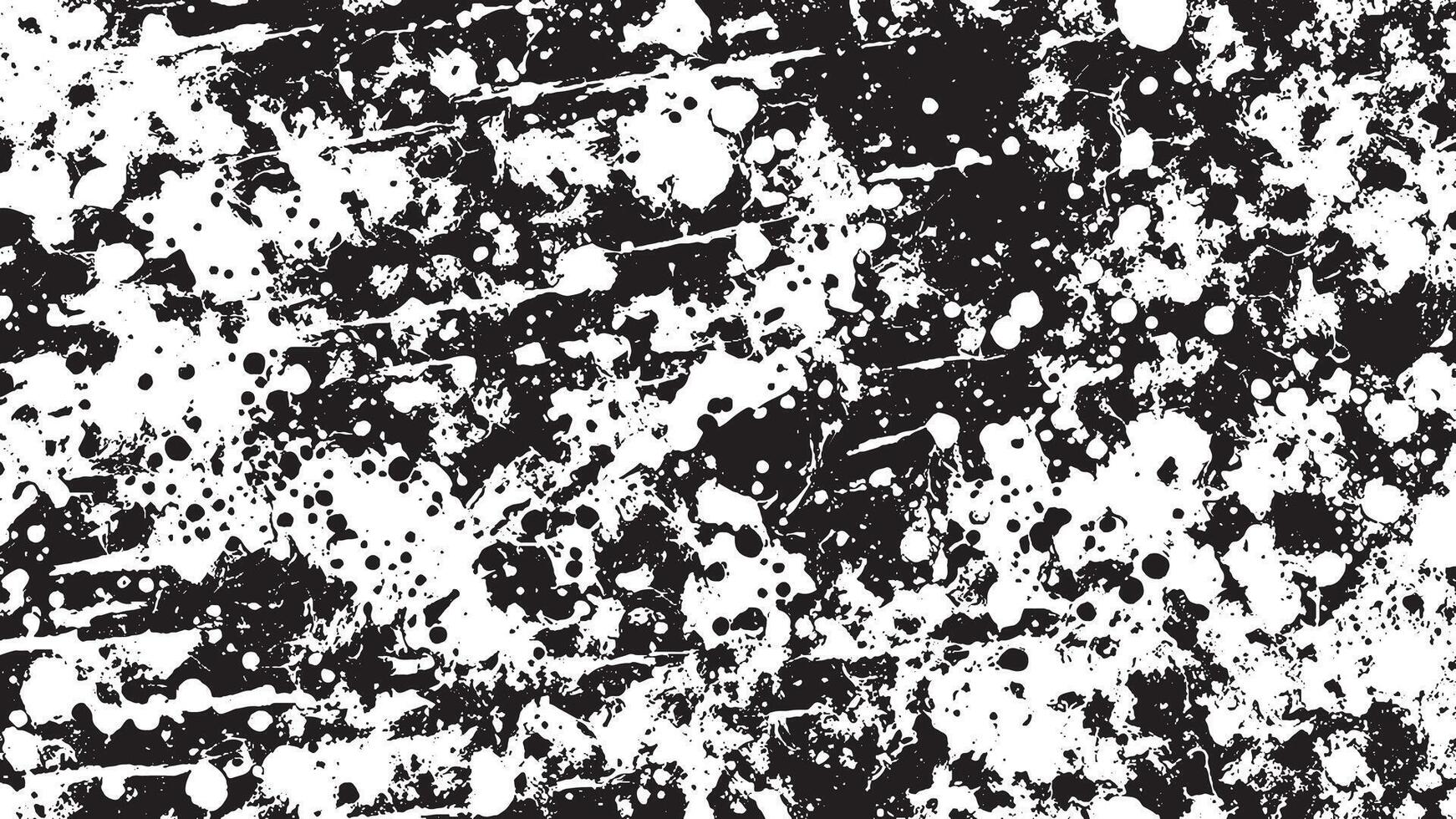 Abstract Black Grunge Texture on White Background for Overlay Designs vector