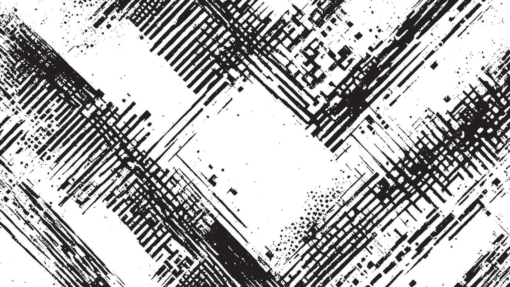 High-Resolution Black Grunge Style Art Overlay Texture for Backgrounds vector