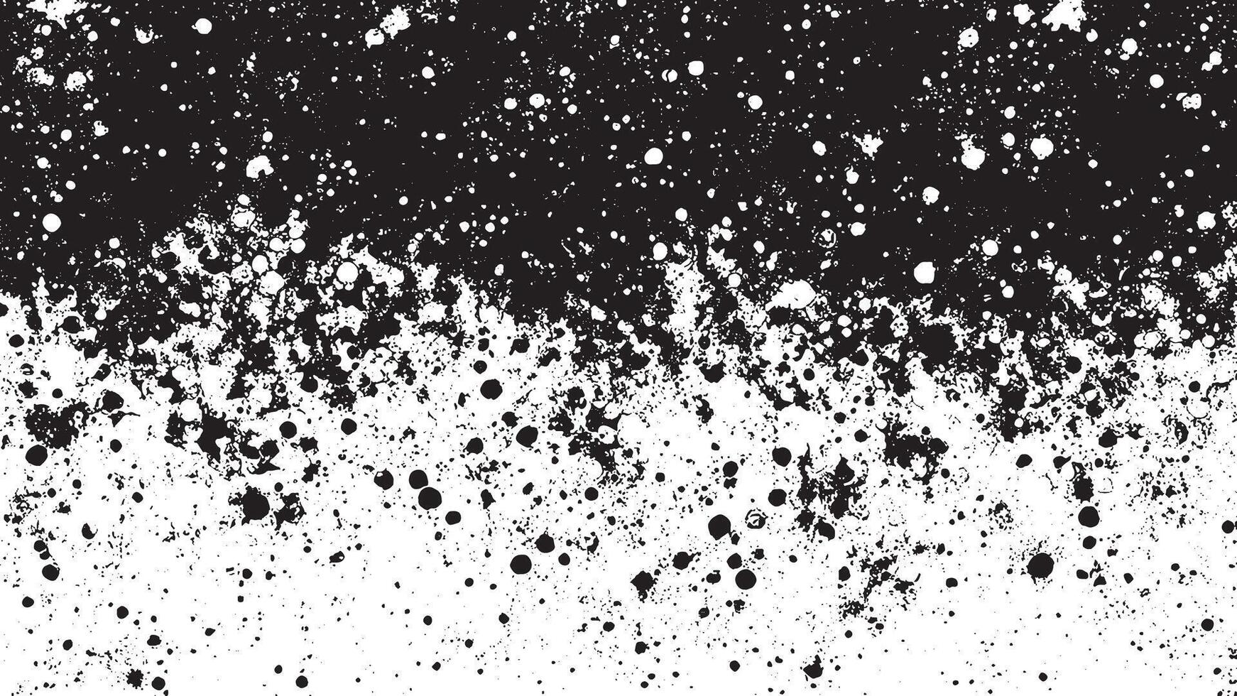 Abstract Black Grunge Texture on White Background for Overlay Designs vector