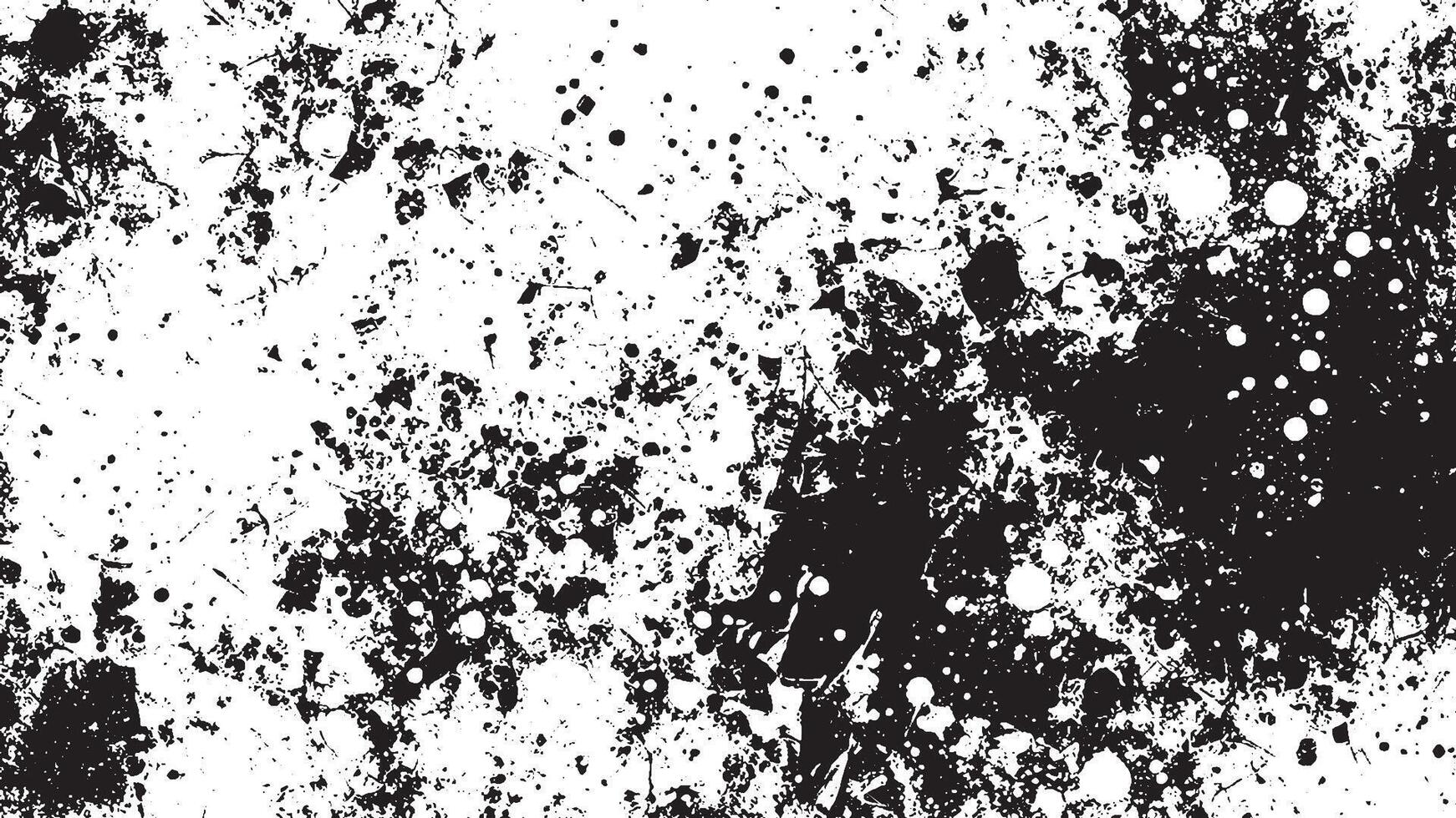 High-Resolution Black Grunge Style Art Overlay Texture for Backgrounds vector