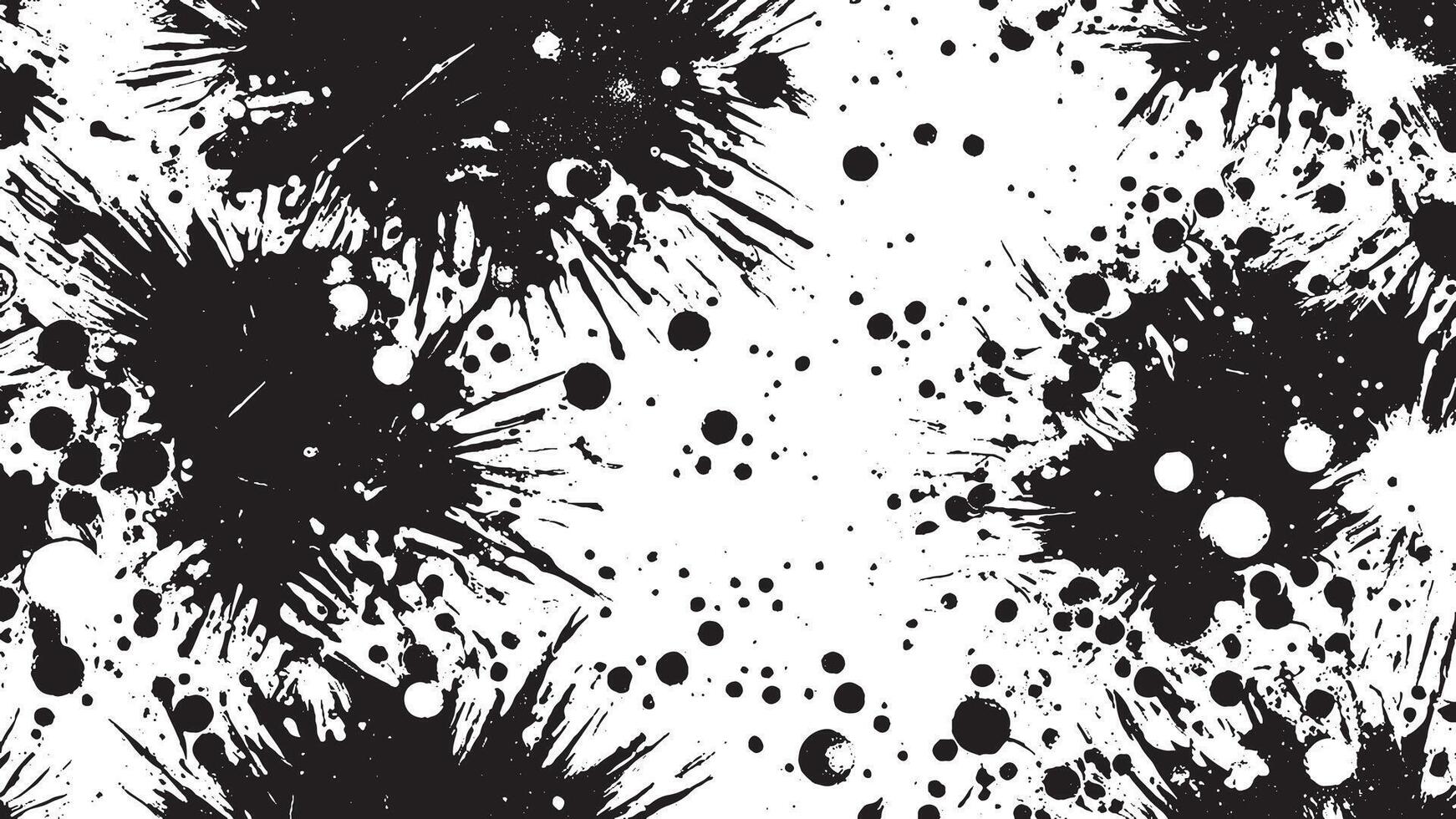 Abstract Black Grunge Texture on White Background for Overlay Designs vector