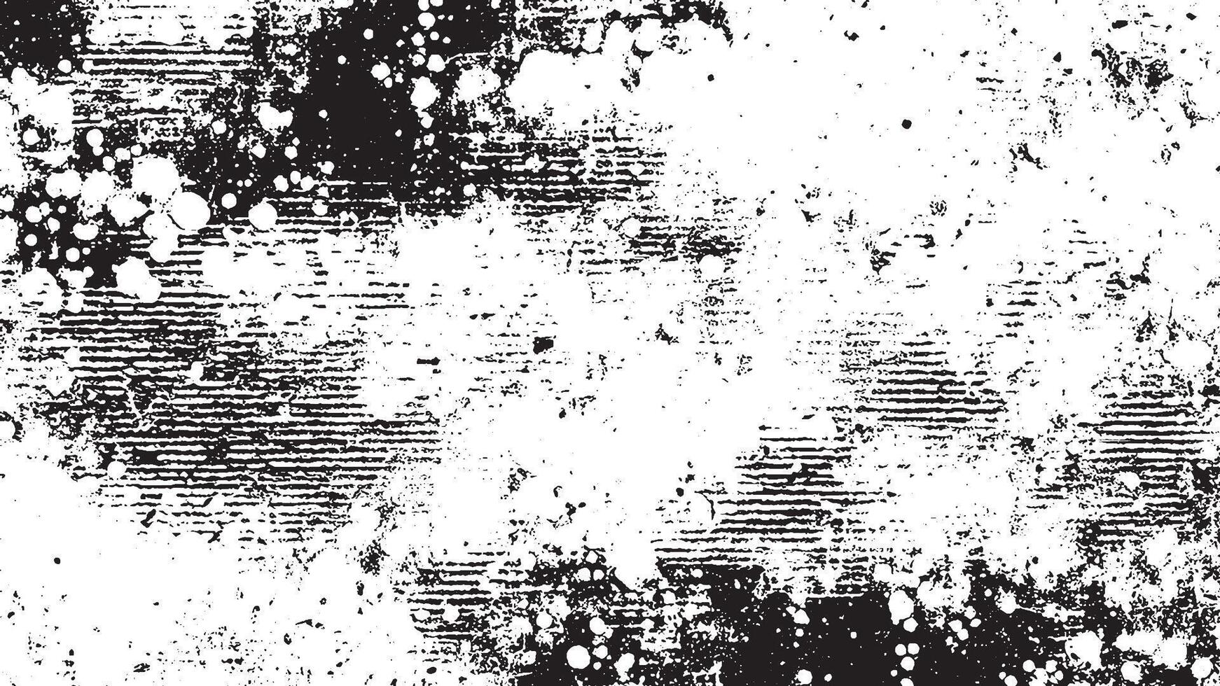 High-Resolution Black Grunge Style Art Overlay Texture for Backgrounds vector