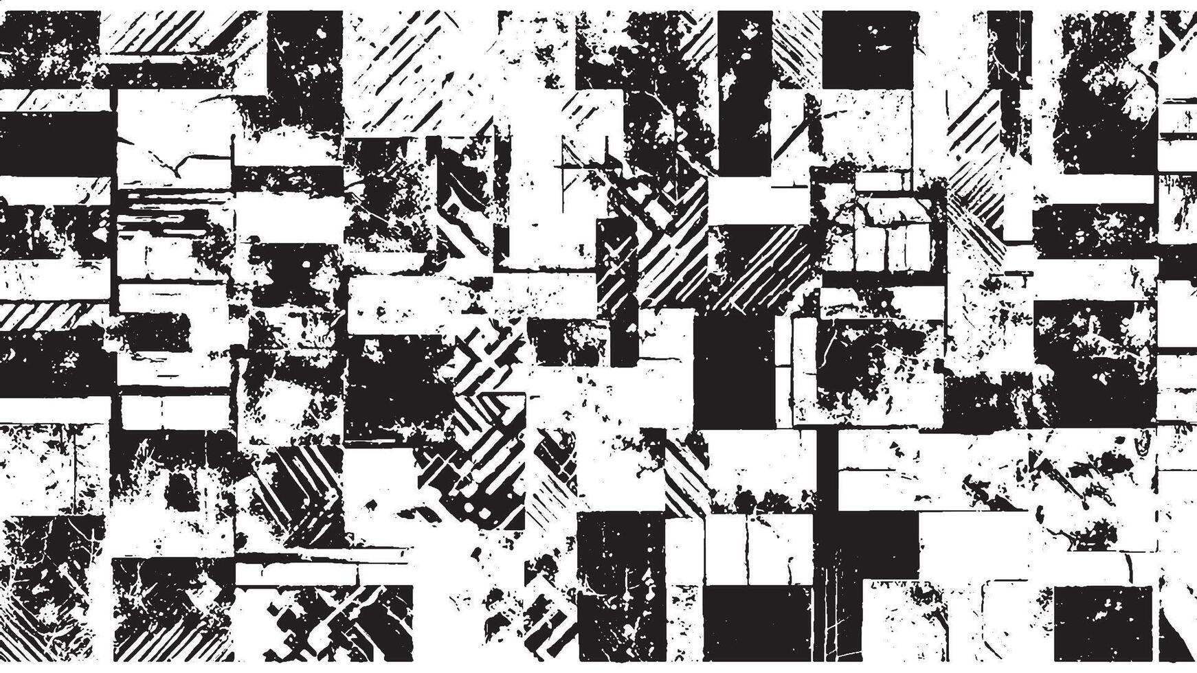 High-Resolution Black Grunge Style Art Overlay Texture for Backgrounds vector