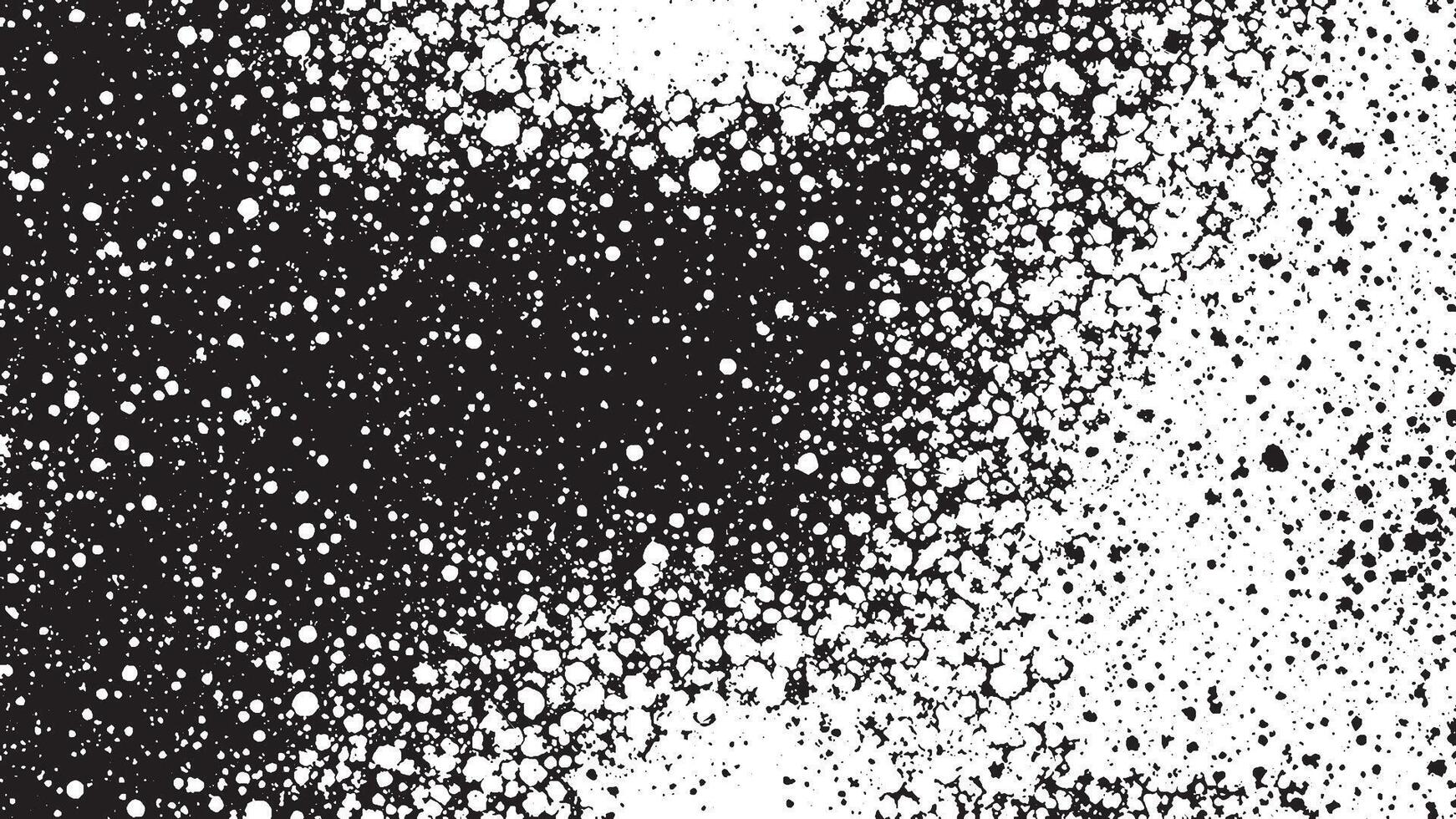 High-Resolution Black Grunge Style Art Overlay Texture for Backgrounds vector