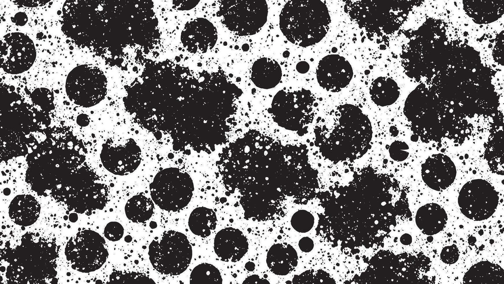 Black and White Grunge Texture for Backgrounds and Overlay vector