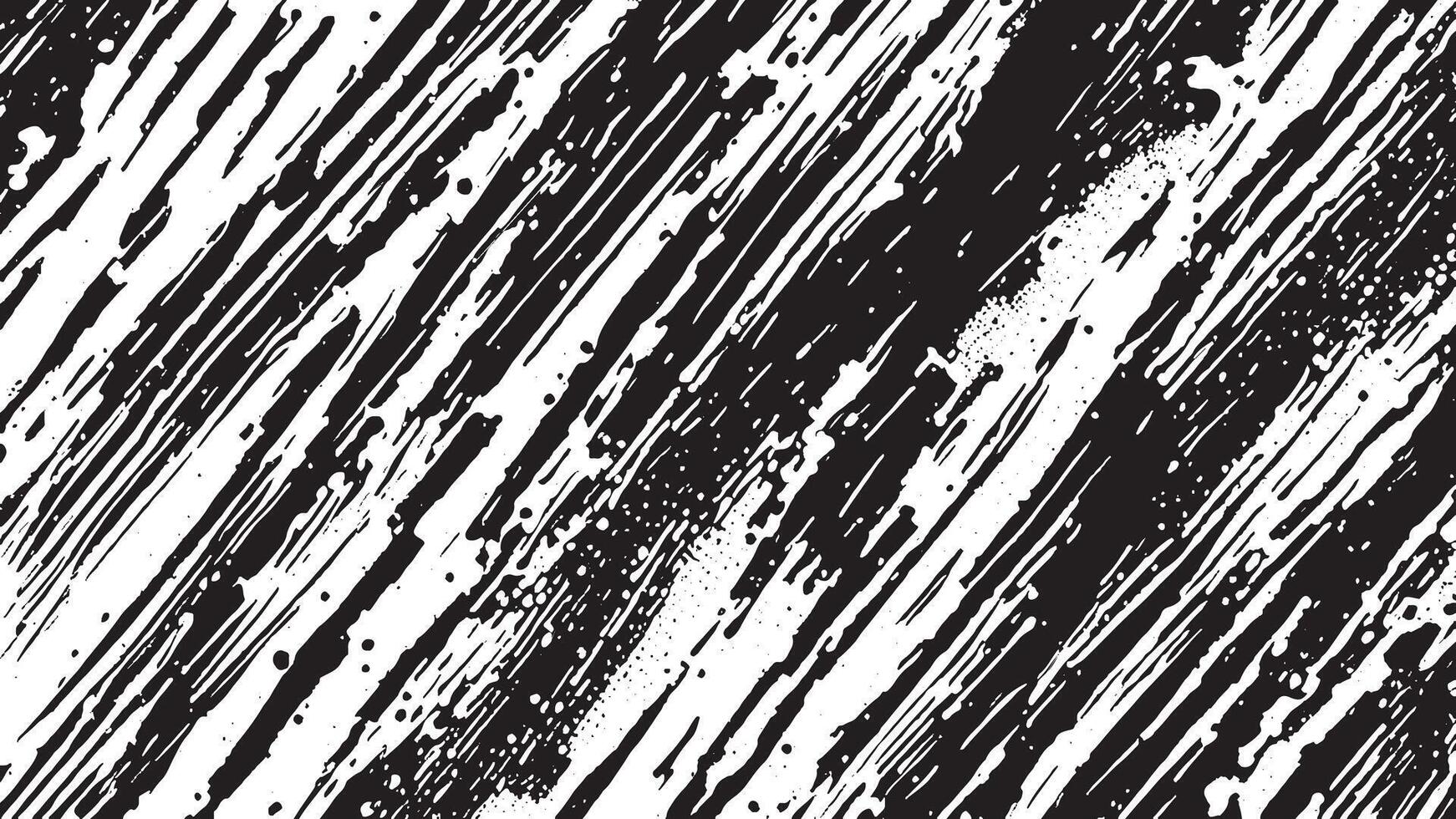 Black and White Grunge Texture for Backgrounds and Overlay vector