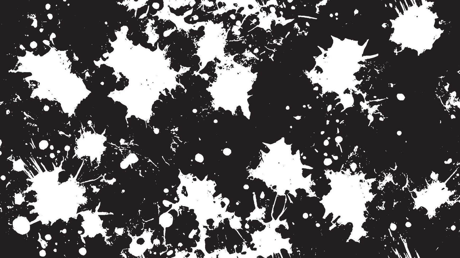 Monochrome Black Grunge Overlay Texture for Background Design vector