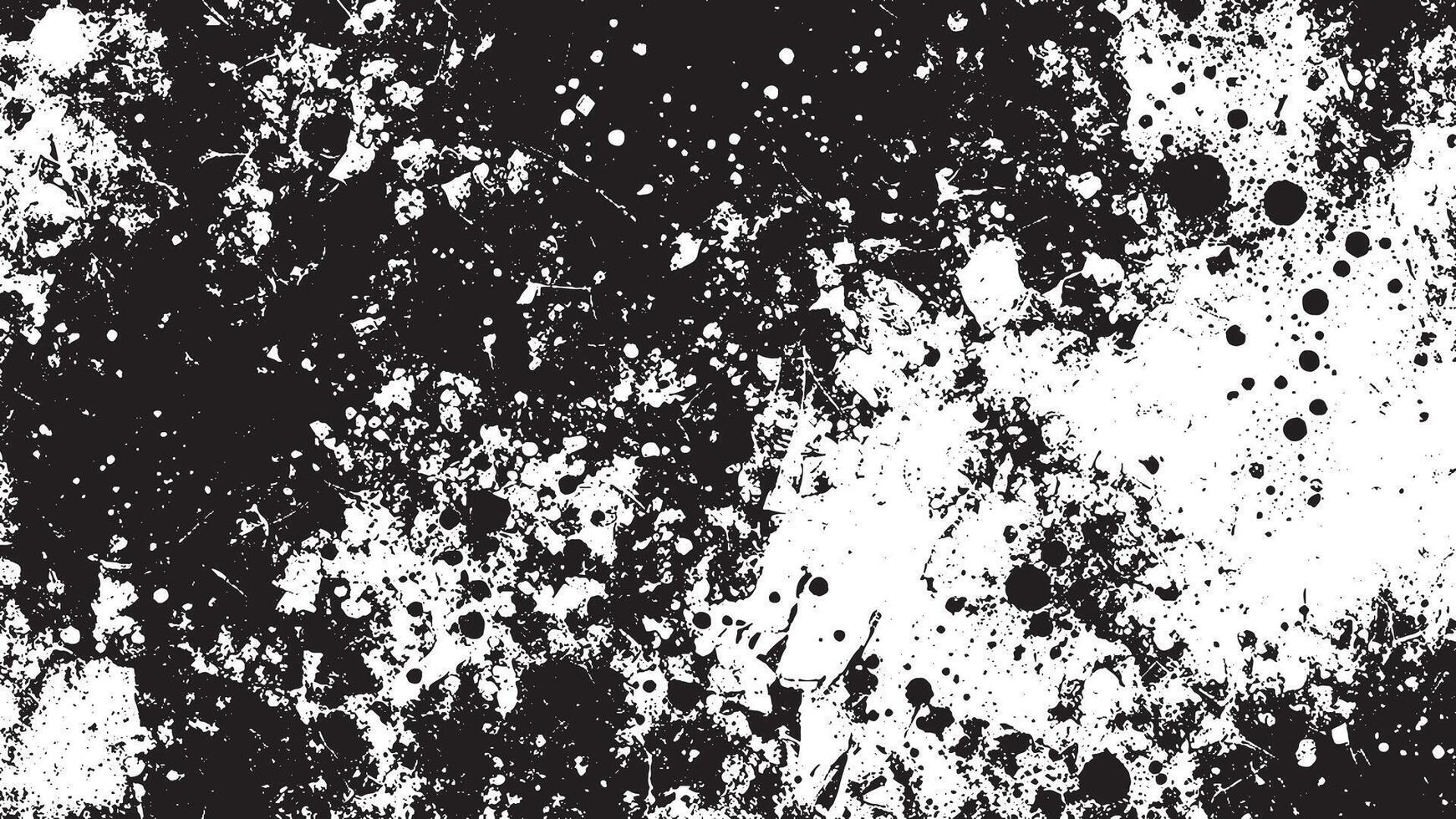 Black and White Grunge Texture for Backgrounds and Overlay vector