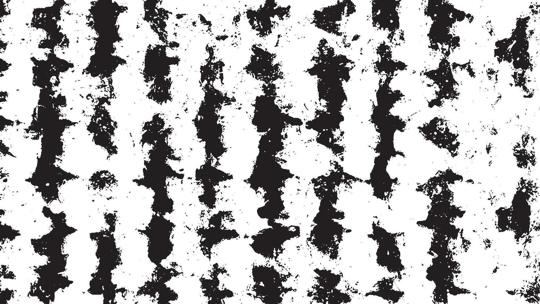 Monochrome Black Grunge Overlay Texture for Background Design vector
