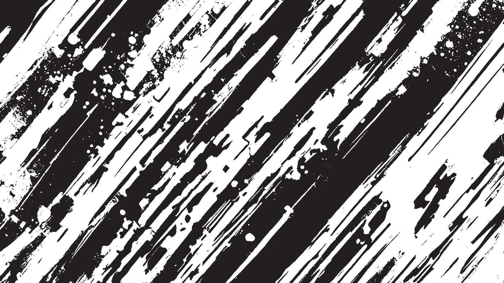 Monochrome Black Grunge Overlay Texture for Background Design vector