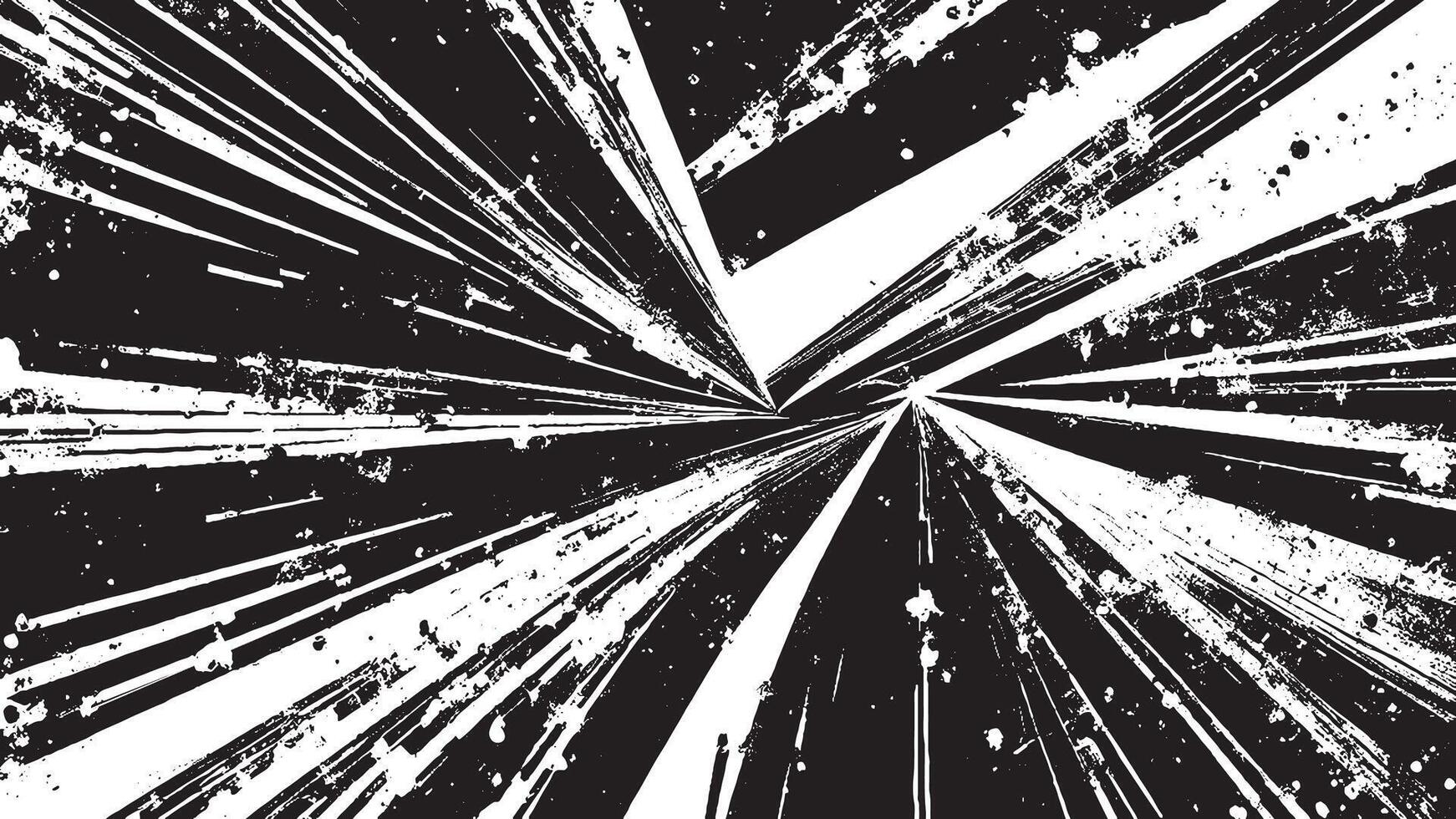 Black and White Grunge Texture for Backgrounds and Overlay vector